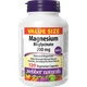 Webber Naturals Magnézium bisglycinát 200 mg 120 kapslí