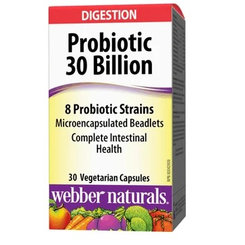 Webber Naturals Probiotika 30 miliard 8 kmenů 30 kapslí