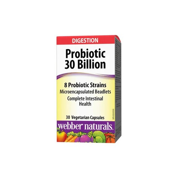 Webber Naturals Probiotika 30 miliard 8 kmenů 30 kapslí