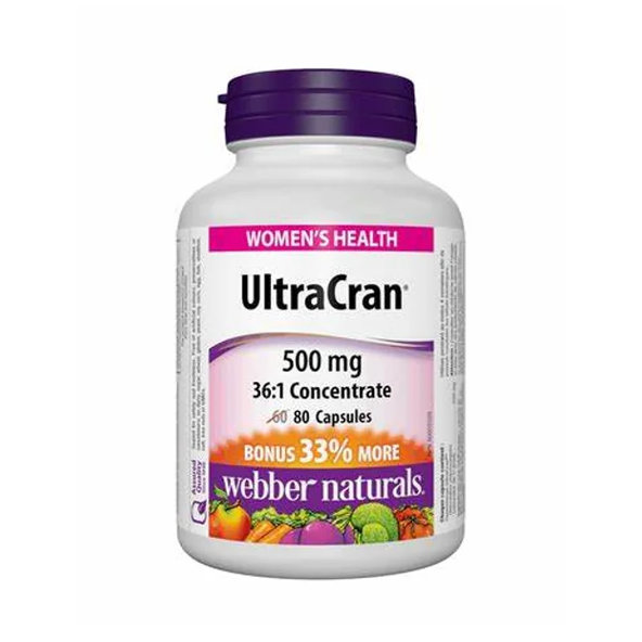 Webber Naturals Ultra Brusinky 500 mg Forte 80 kapslí