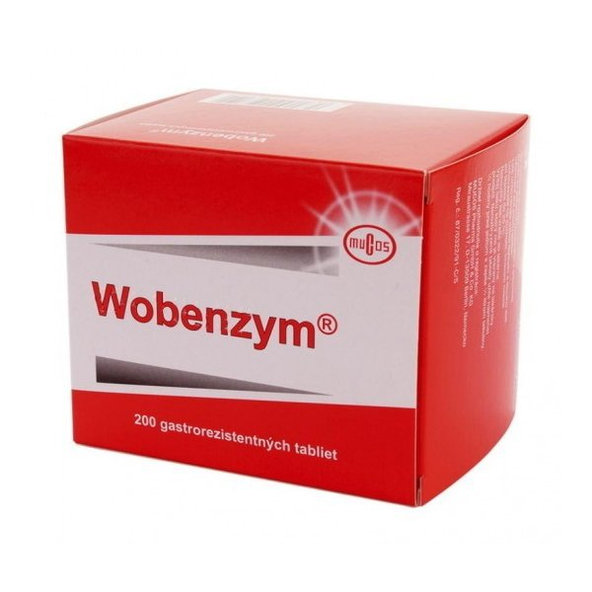 Wobenzym na podporu imunity 200 tablet