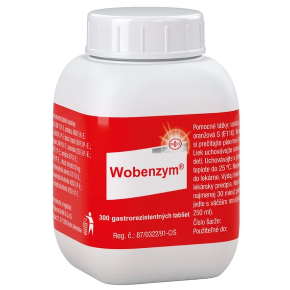 Wobenzym na podporu imunity 300 tablet