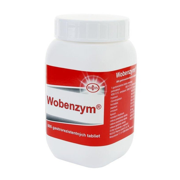 Wobenzym na podporu imunity 800 tablet