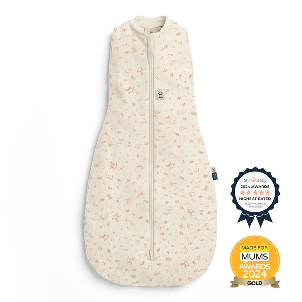 ERGOPOUCH Zavinovačka a spací pytel 2v1 Cocoon Lullaby 1,0 tog 3-6m