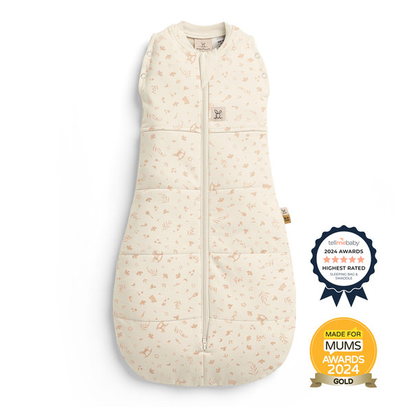 ERGOPOUCH Zavinovačka a spací vak 2v1 Cocoon Lullaby 2,5 tog 6-12m