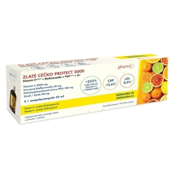 Zlaté Céčko Protect 2000 ampule 5x25 ml