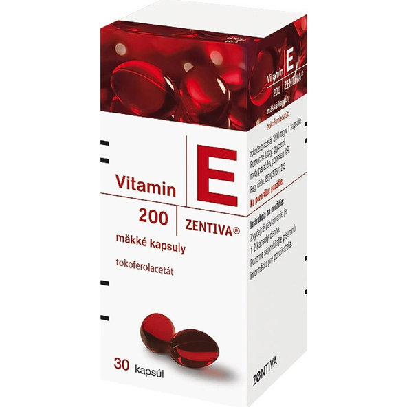 Zentiva Vitamín E 200 mg 30 kapslí