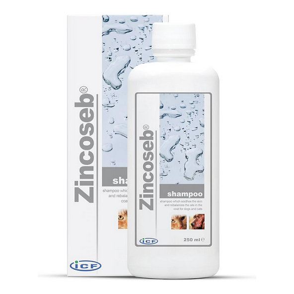 Zincoseb zklidňující šampon pro psy a kočky 250 ml
