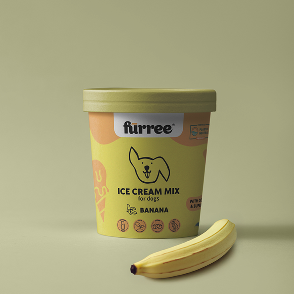 Zmrzlina pro psy Fürree Ice Cream Banana 60 g