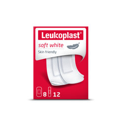 Leukoplast Soft White náplasti na rány 2 velikosti 20 ks