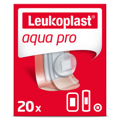 Leukoplast Aqua Pro voděodolné náplasti na rány 3 velikosti 20 ks