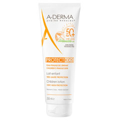 A-DERMA Protect Kids opalovací mléko pro děti SPF 50+ 250 ml