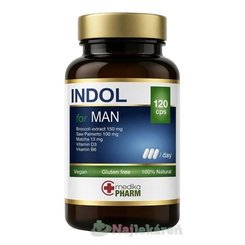 Indol for Man 120 kapslí