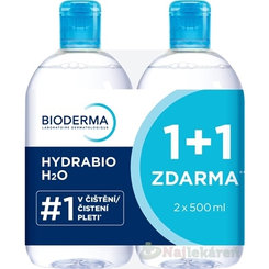 Bioderma Hydrabio H2O micelární voda Festival 2x500 ml