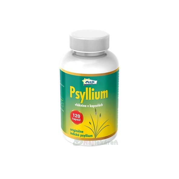 Asp Psyllium vláknina 120 kapslí