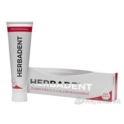 Herbadent Professional zubní pasta s CHX 0,12 % 40 g