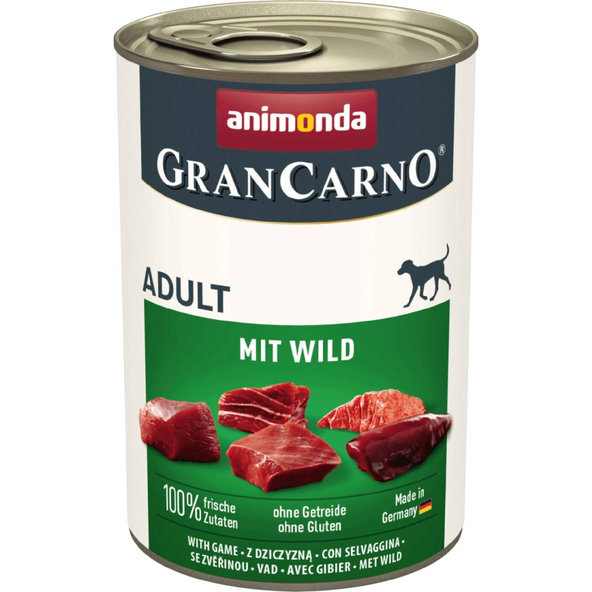 Animonda GranCarno® Adult konzerva pro psy zvěřina 6x400 g