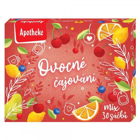 APOTHEKE Kolekce ovocné čajování 30x2 g