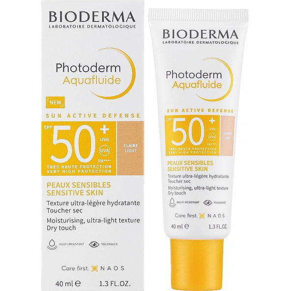 BIODERMA Photoderm Aquafluide světlý SPF50+ 40 ml