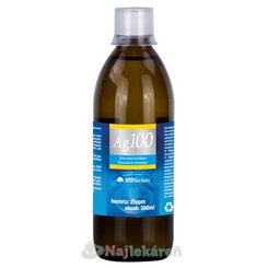 Pharma Activ Koloidní stříbro Ag100 25 ppm 500 ml