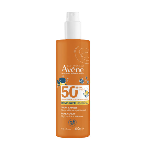 AVENE Sun sprej pro celou rodinu SPF 50+ 400 ml