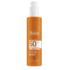 AVENE Sun sprej SPF 50 na obličej a tělo 200 ml