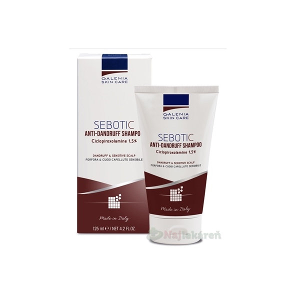 Galenia Skin Care Sebotic šampon proti lupům 125 ml