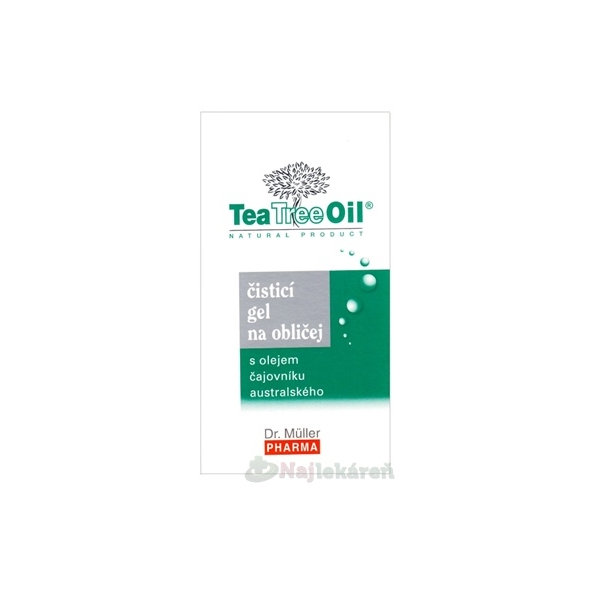 Dr. Müller Tea Tree Oil čisticí gel na obličej 200 ml