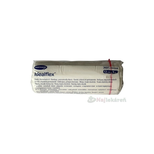 Idealflex krátkotažné elastické obinadlo 12 cm × 5 m 1 ks