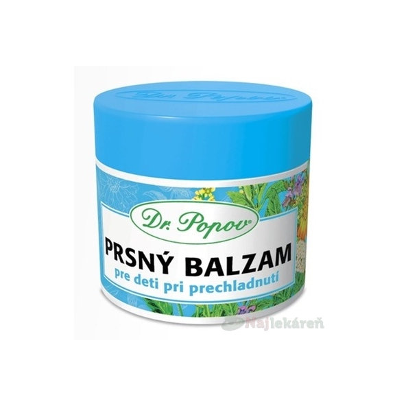 Dr. Popov Prsní balzám pro děti 50 ml