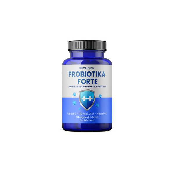 MOVit Energy probiotika Forte 90 veganských kapslí