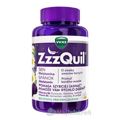 ZzzQuil želé tablety s příchutí lesního ovoce 60 ks