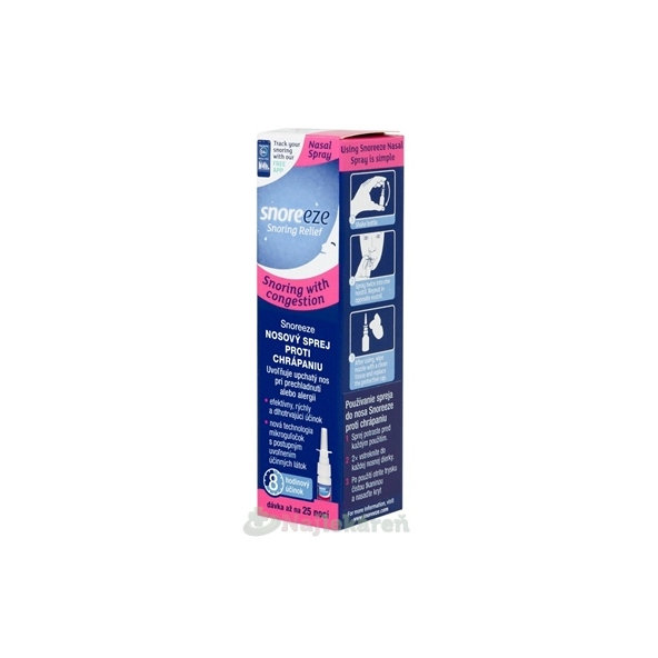 Snoreeze sprej do nosa proti chrápání 10 ml