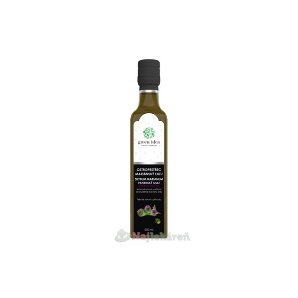 Green Idea Ostropestřec mariánský olej 250 ml