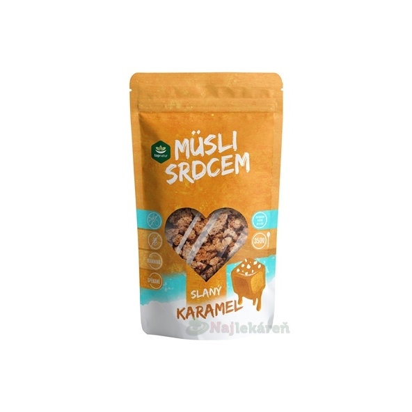 topnatur Müsli srdcem Slaný karamel 350 g