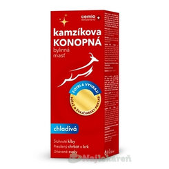 Cemio Kamzíkova konopná mast chladivá limitovaná edice 200 ml