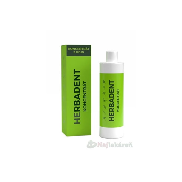 Herbadent koncentrát bylinné ústní vody 250 ml