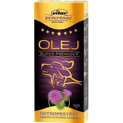 Vitar Veterinae Ostropestřecový olej 500 ml