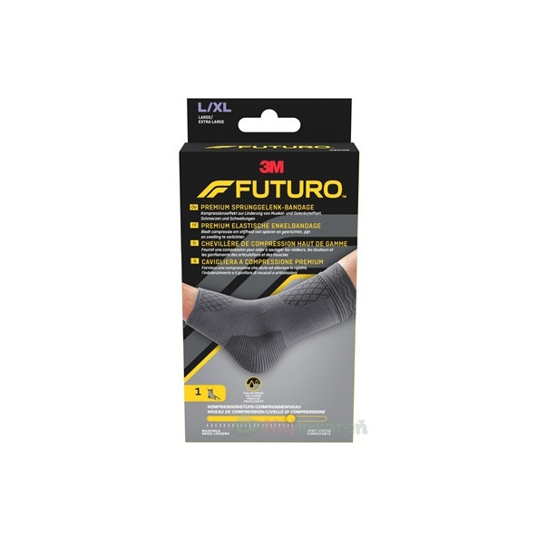 3M Futuro 49005 Prémiová kompresní bandáž na kotník L/XL