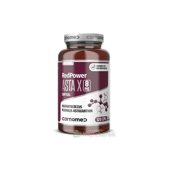 Carno Med RedPower ASTA X 8 mg 120 kapslí