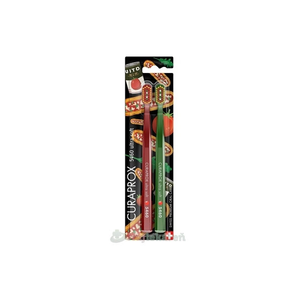 CURAPROX CS 5460 Ultra Soft Pizza edice zubní kartáčky 2 ks