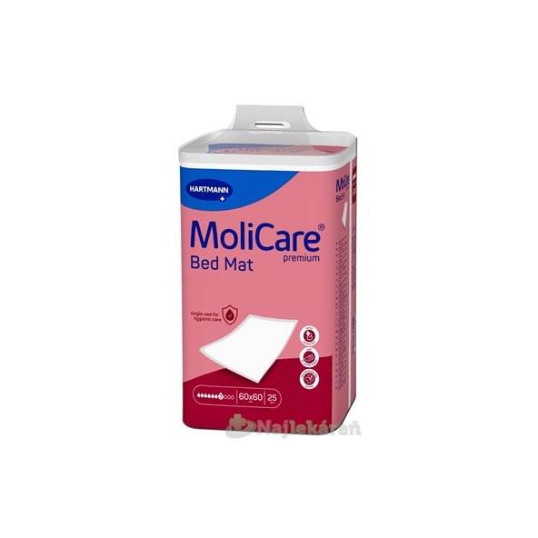 MoliCare Premium Bed Mat 7 kapek 60x60 cm 25 ks