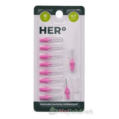 Herbadent Hero Electra mezizubní kartáčky 0,7 mm 10 ks
