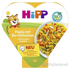 HiPP BIO příkrm paella se zeleninou a kuřecím masem 1r+ 250 g