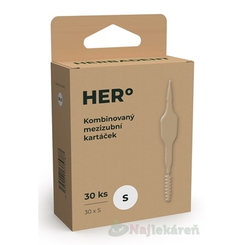 Herbadent Hero mezizubní kartáčky S 30 ks