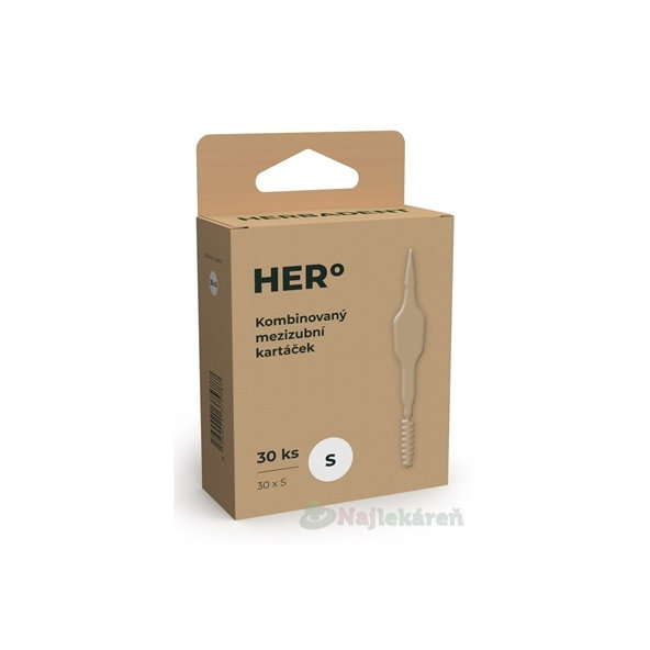 Herbadent Hero mezizubní kartáčky S 30 ks