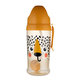 Canpol Babies BabiesBoo nevytékající láhev s brčkem Gepard 350 ml