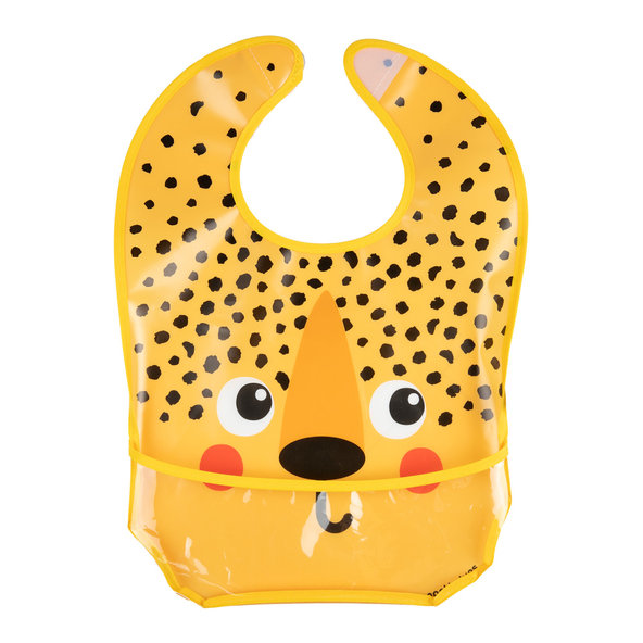 Canpol Babies Bryndák s kapsou plastový gepard 6m+
