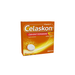 Celaskon 500 mg červený pomeranč 30 šumivých tablet