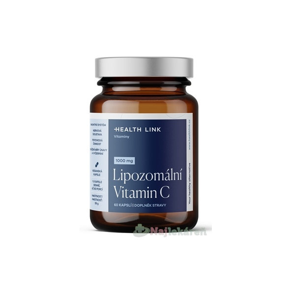 Health Link Lipozomální Vitamin C 60 kapslí